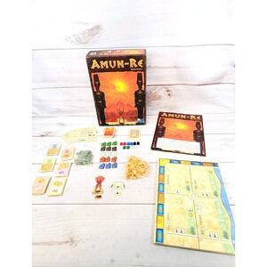 Rio Grande Boardgame Amun-Re English 1st Edition 100% Complete Reiner Knizia